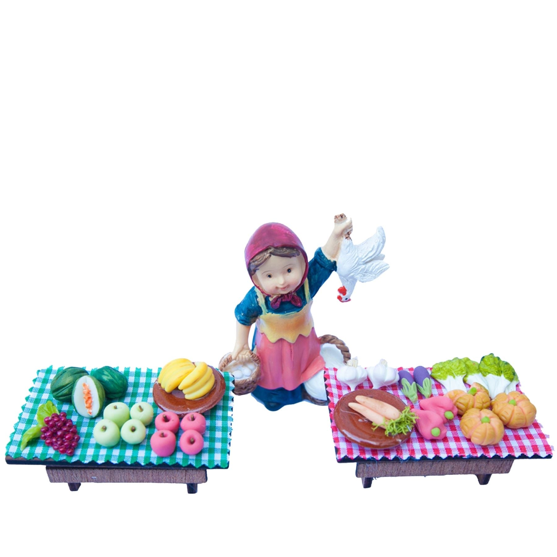 Belenes Artesanos - Puesto de venta de frutas