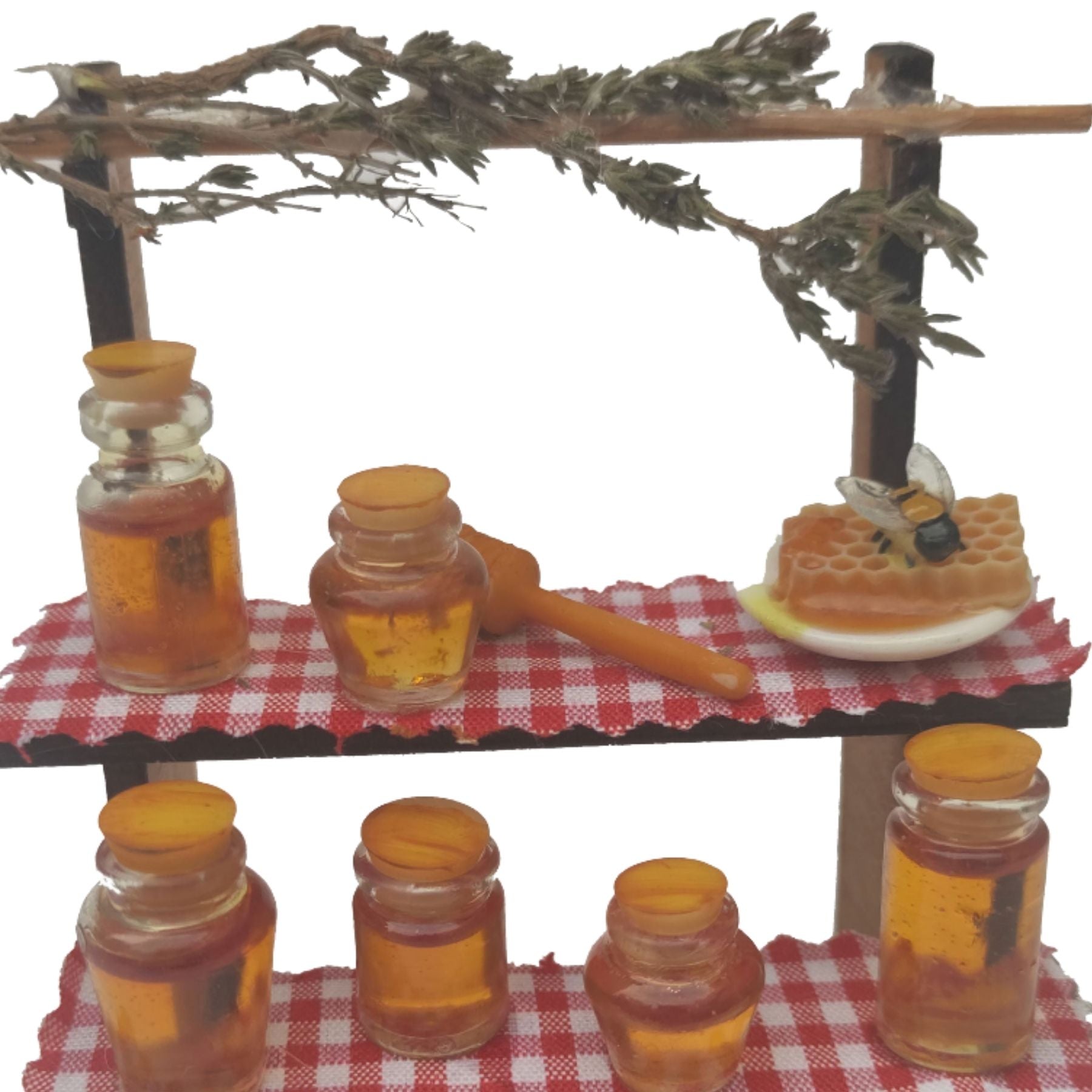 Puesto de venta de miel