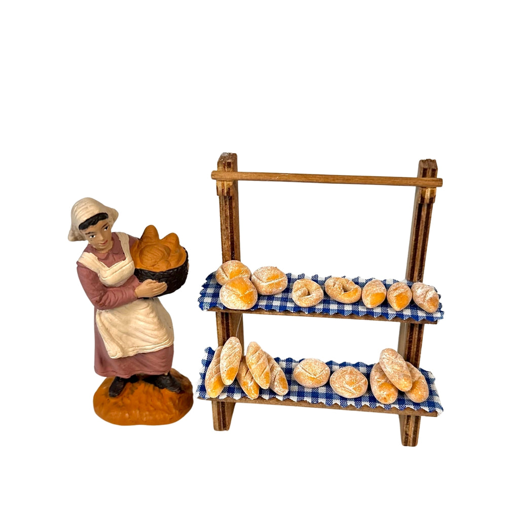 Belenes Artesanos - Puesto de venta de panes