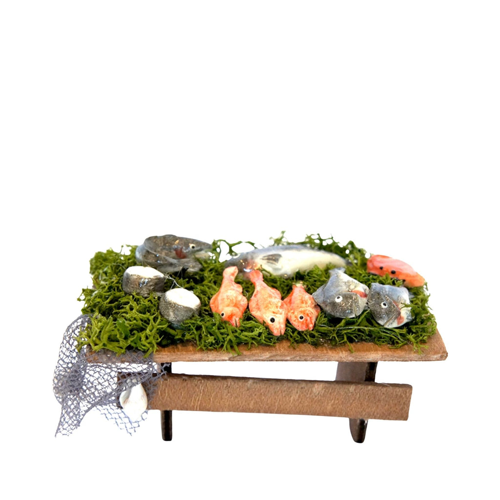 Belenes Artesanos - Puesto de venta de pescado