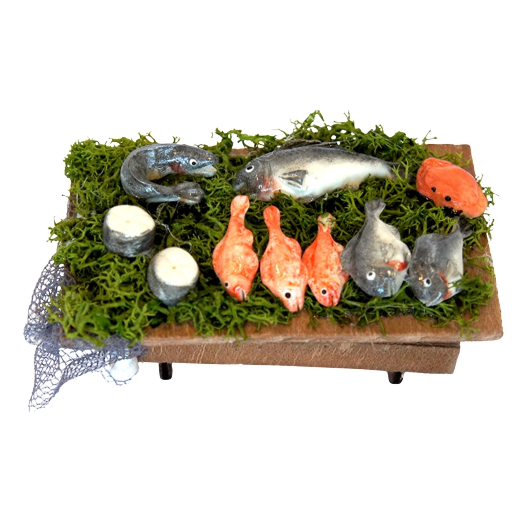 Belenes Artesanos - Puesto de venta de pescado