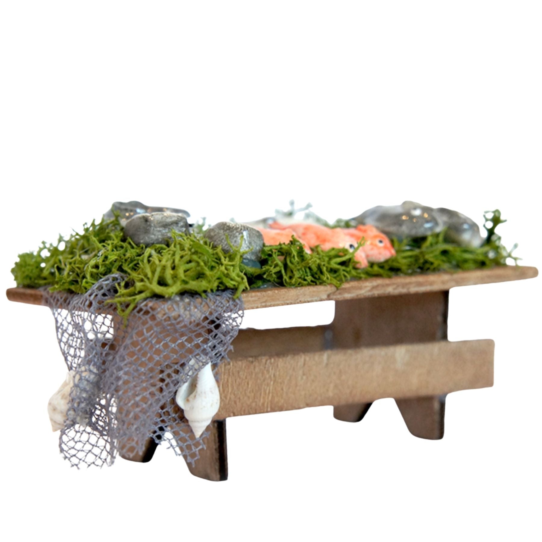 Belenes Artesanos - Puesto de venta de pescado
