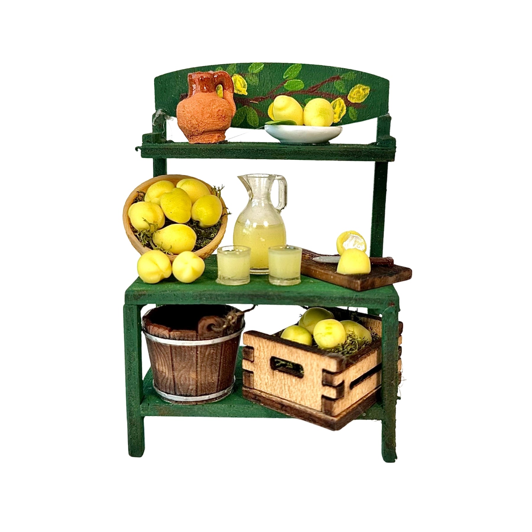 Belenes Artesanos - Puesto de Venta de Limones